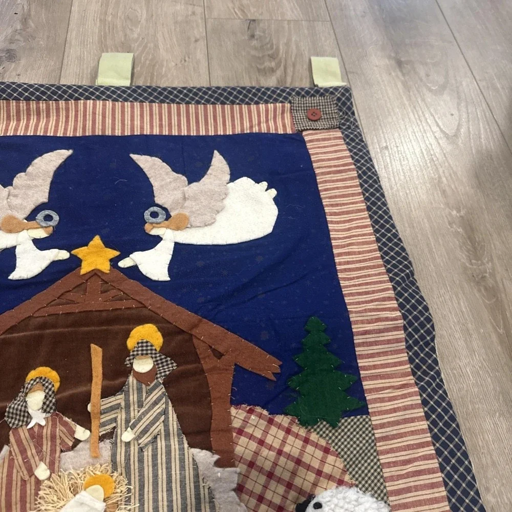 Christmas Quilt Nativity Scene 25